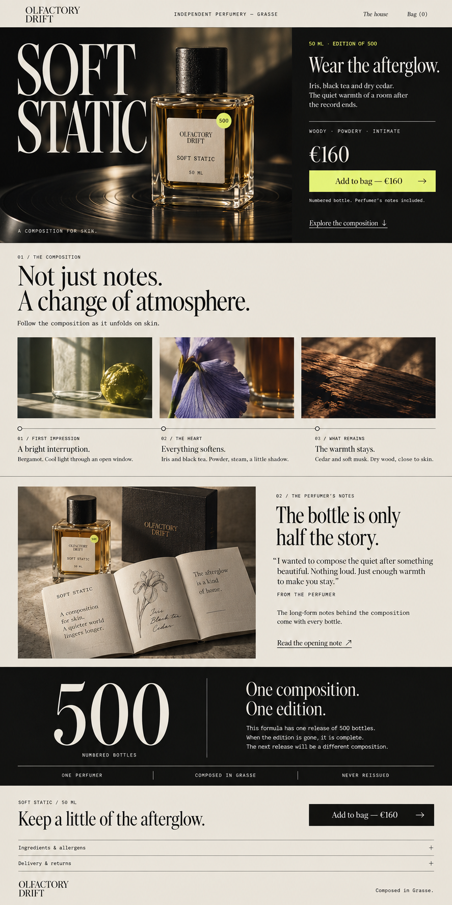 Indie Fragrance House — product page