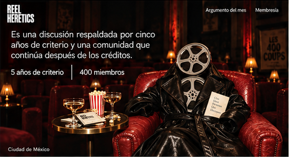 Boutique Cinema Club — signup flow — 03 el respaldo