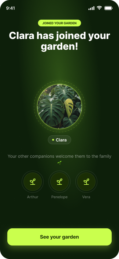 Plant & Botanical Shop — onboarding — 09 Companion Creation Clan 