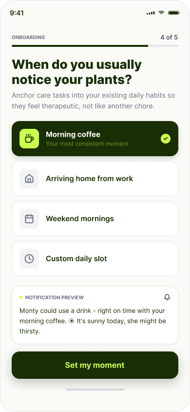 Plant & Botanical Shop — onboarding — 10 Attach to a Moment