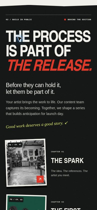 Independent Print Studio — service page